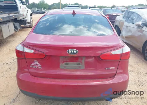 2014 Kia Forte Ex из США, поврежденный, VIN KNAFX4A86E5087444